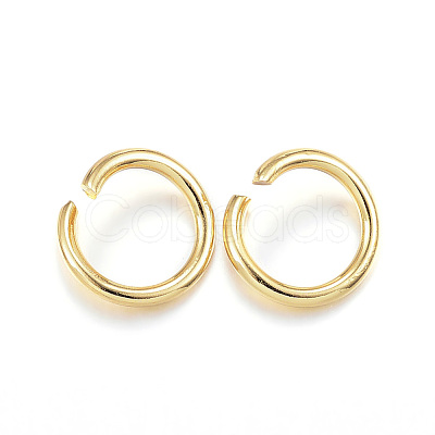304 Stainless Steel Open Jump Rings X-STAS-F084-17G-1