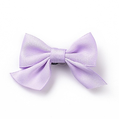 Solid Color Bowknot Cloth Alligator Hair Clip PHAR-D013-04C-1