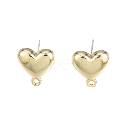 Alloy Stud Earring Findings PALLOY-N150-86LG-1