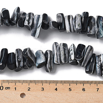 1 Strand Dyed Natural Trochus Shell Beads Strands SSHEL-PA0001-01C-1