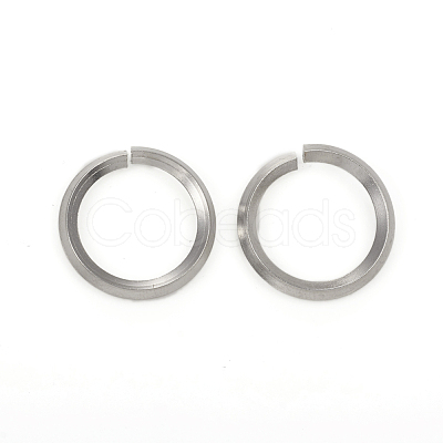 Tarnish Resistant 304 Stainless Steel Open Jump Rings STAS-G224-22P-02-1