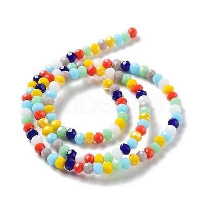 Glass Beads Strands EGLA-A034-M4mm-33-1