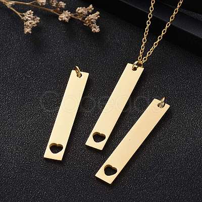 Ion Plating(IP) 304 Stainless Steel Pendants LS-STAS-I311-13G-1