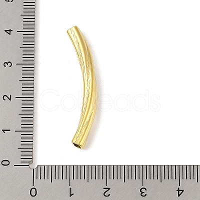 304 Stainless Steel Curved Tube Beads STAS-M071-03D-G-1