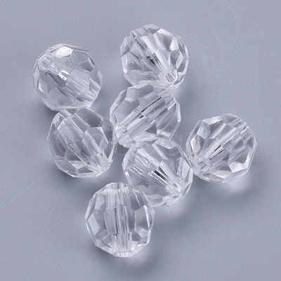Transparent Acrylic Beads TACR-Q257-16mm-V01-1