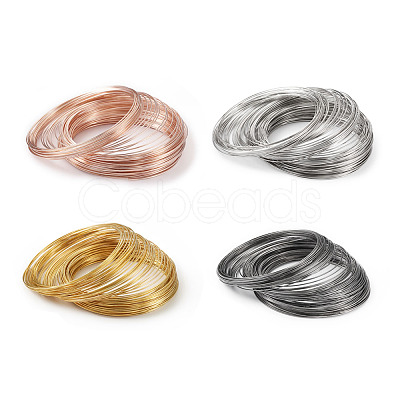 Fashewelry 4 Colors Steel Memory Wire TWIR-FW0001-01-NF-1