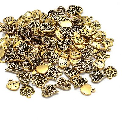 Tibetan Style Alloy Pendants TIBEP-MSMC012-1AG-1