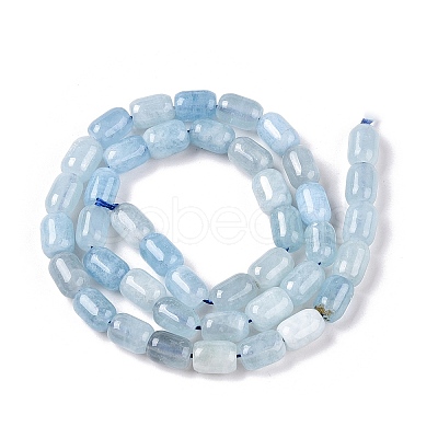 Natural Aquamarine Beads Strands G-G980-35-1