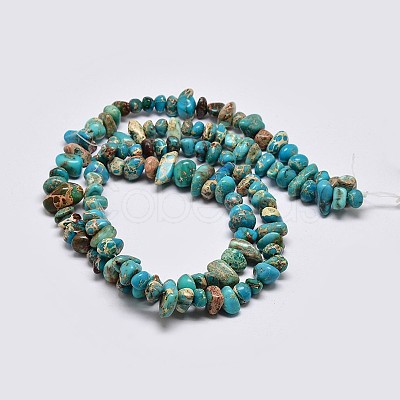 Natural Imperial Jasper Beads Strands X-G-I123-05E-1