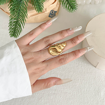 304 Stainless Steel Finger Rings FS-WGE331D-01-1