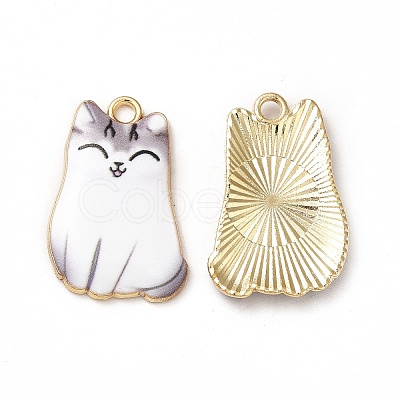 Alloy Enamel Pendants X-ENAM-M046-12G-D-1