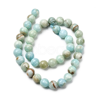 Natural Hemimorphite Beads Strands G-D352-A01-10mm-1