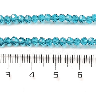 Transparent Glass Beads Strands EGLA-A035-T3mm-D12-1