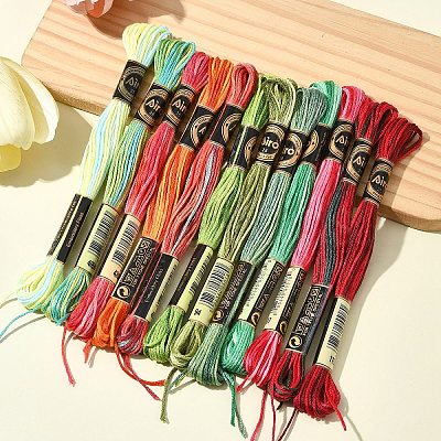 6-Ply Polyester Embroidery Floss OCOR-FZ0001-01C-1