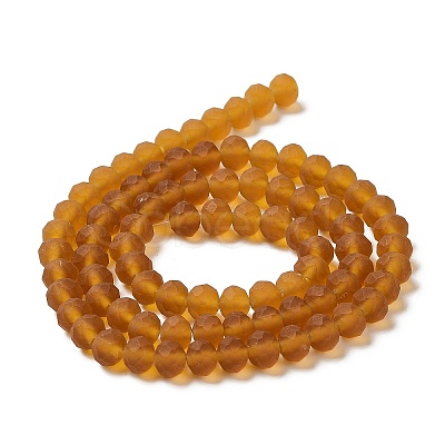 Transparent Glass Beads Strands EGLA-A034-T2mm-MD02-1
