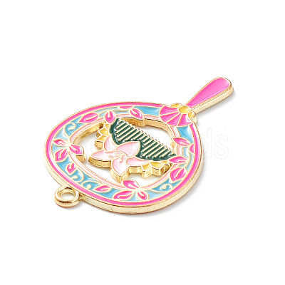 Alloy Enamel Pendants FIND-B019-01LG-01-1