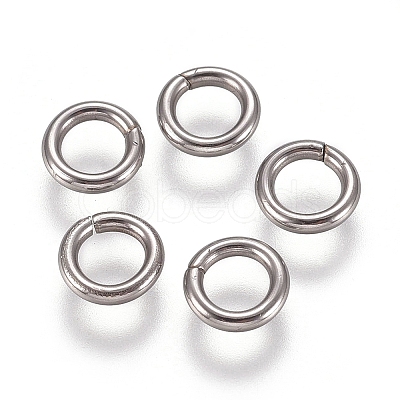 Tarnish Resistant 304 Stainless Steel Soldered Closed Jump Rings STAS-M274-024A-1
