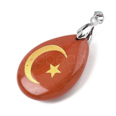 Natural Mixed Gemstone Pendants G-F786-09E-1