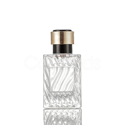 Transparent Glass Perfume Spray Bottle PW-WG334A5-02-1