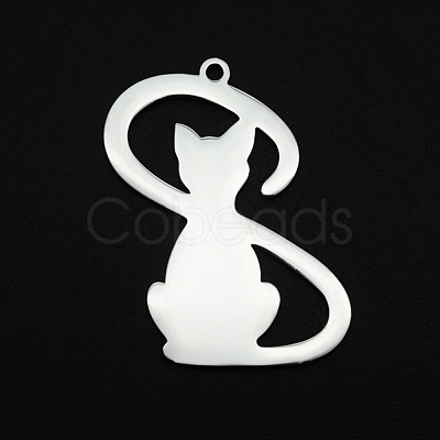 Non-Tarnish 201 Stainless Steel Pendants STAS-R111-JA681-1