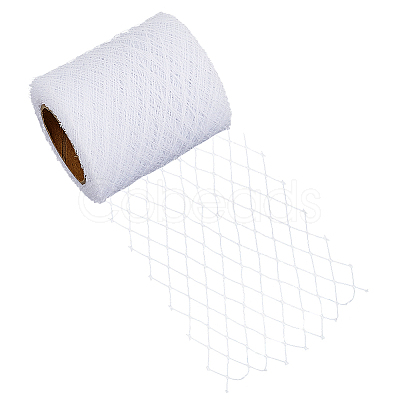 25 Yards Polyester Mesh Ribbons DIY-WH0002-90A-1