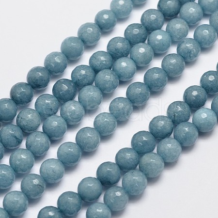 Natural Malaysia Jade Bead Strands X-G-A147-8mm-A01-1