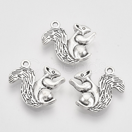 Tibetan Style Alloy Pendants X-TIBEP-T009-01AS-RS-1