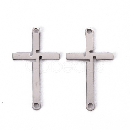 Non-Tarnish 201 Stainless Steel Link Connectors X-STAS-S110-087P-1