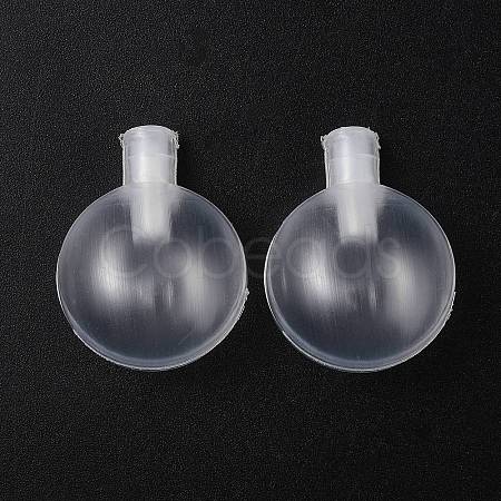 Plastic Rattle Balls Inserts X-AJEW-WH0542-80B-1