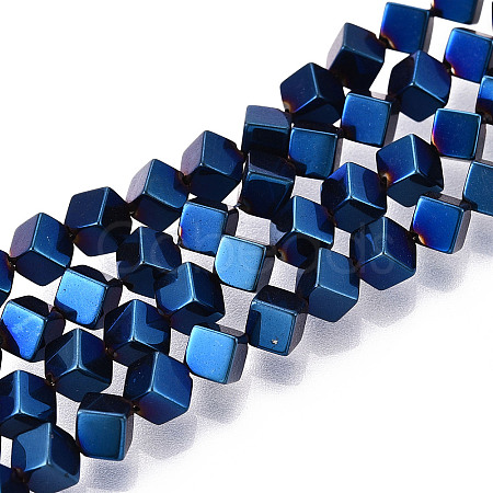 Electroplated Synthetic Non-magnetic Hematite Beads Strands G-T139-62D-1