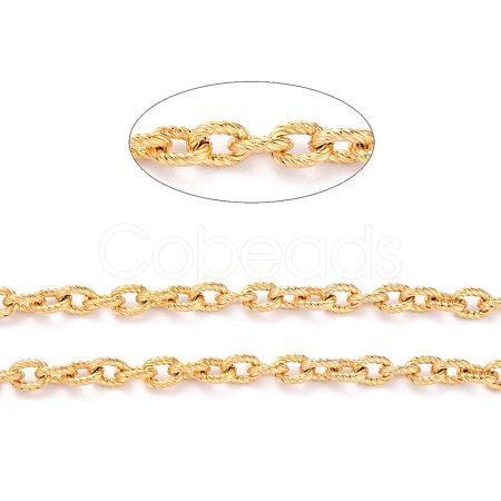 3.28 Feet Ion Plating(IP) 304 Stainless Steel Rolo Chains X-CHS-O010-02G-1