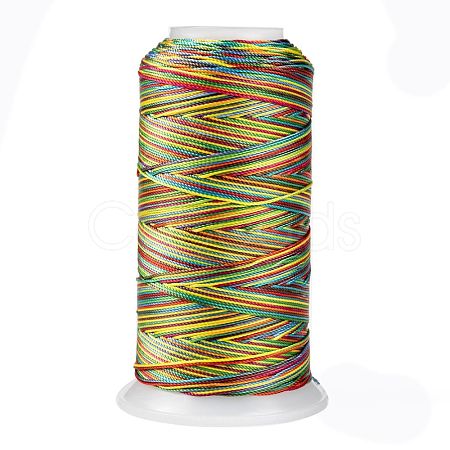 Segment Dyed Round Polyester Sewing Thread OCOR-Z001-B-04-1
