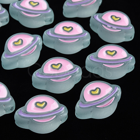 Transparent Acrylic Beads MACR-S374-02B-05-1