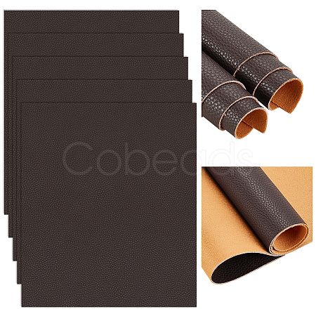 Rectangle PU Leather Fabric DIY-WH0349-324B-1