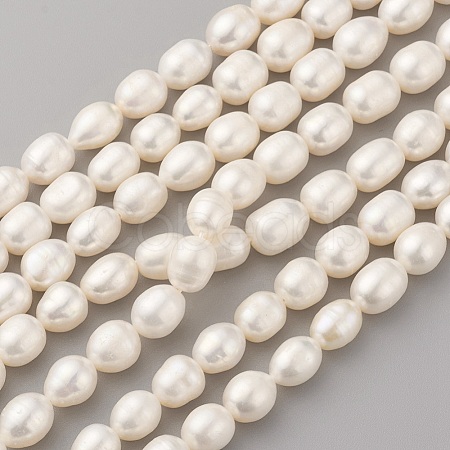 Natural Cultured Freshwater Pearl Beads Strands PEAR-G007-23-1