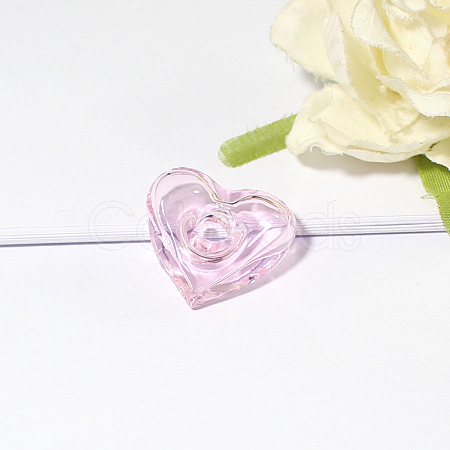 Handmade Lampwork Perfume Bottle Pendant BOTT-PW0005-13A-03-1