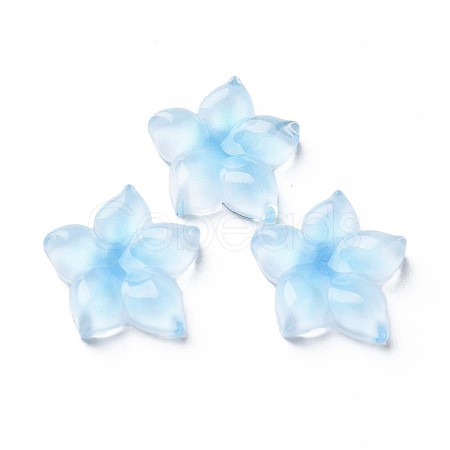 Transparent Epoxy Resin Cabochons X-CRES-S365-23B-1