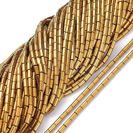 Electroplate Glass Beads Strands X-EGLA-K014-B-FP02-1