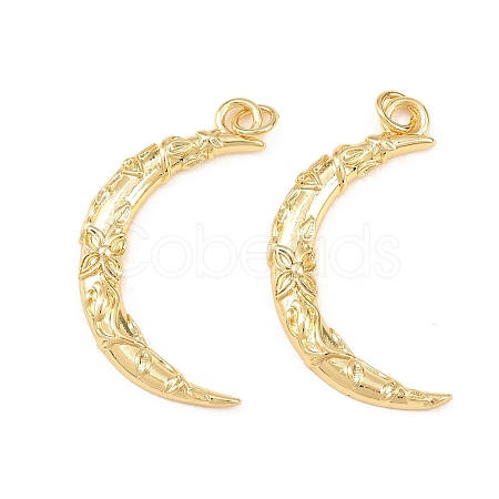 Brass Pendants KK-C162-024G-1