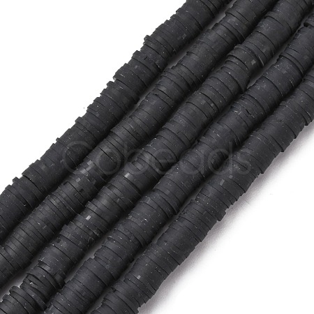 Handmade Polymer Clay Beads Strands CLAY-R089-8mm-Q029-1
