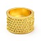 Dragon Pattern Rack Plating Alloy Sewing Thimble Rings, Finger Protector Tools, DIY Craft Accessories, Golden, 14mm, Inner Diameter: 18mm