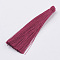 Nylon Tassel Pendant Decoration, Dark Red, 65~74x6mm