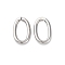 304 Stainless Steel Jump Rings, Open Jump Rings, Oval, Stainless Steel Color, 8x5x1mm, Inner Diameter: 6x2.5mm