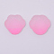 Gradient Style Resin Cabochons, Imitation Food, Little Feet, Pink, 16x16x7mm