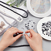 12Strand 3 Color Flat Round Handmade Polymer Clay Beads CLAY-PH0001-70-7