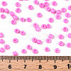 Baking Paint Glass Seed Beads SEED-S003-K2-5