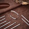15Pcs Stainless Steel Bangle Makings FIND-BC0014-34B-4