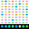 500Pcs Luminous PS Plastic Beads FIND-TA00009-13C-2