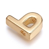 Brass Charms ZIRC-I037-01P-G-2