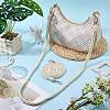 2Pcs Imitation Leather Twist Knitting Cord Mobile Straps FIND-CP0003-73C-4